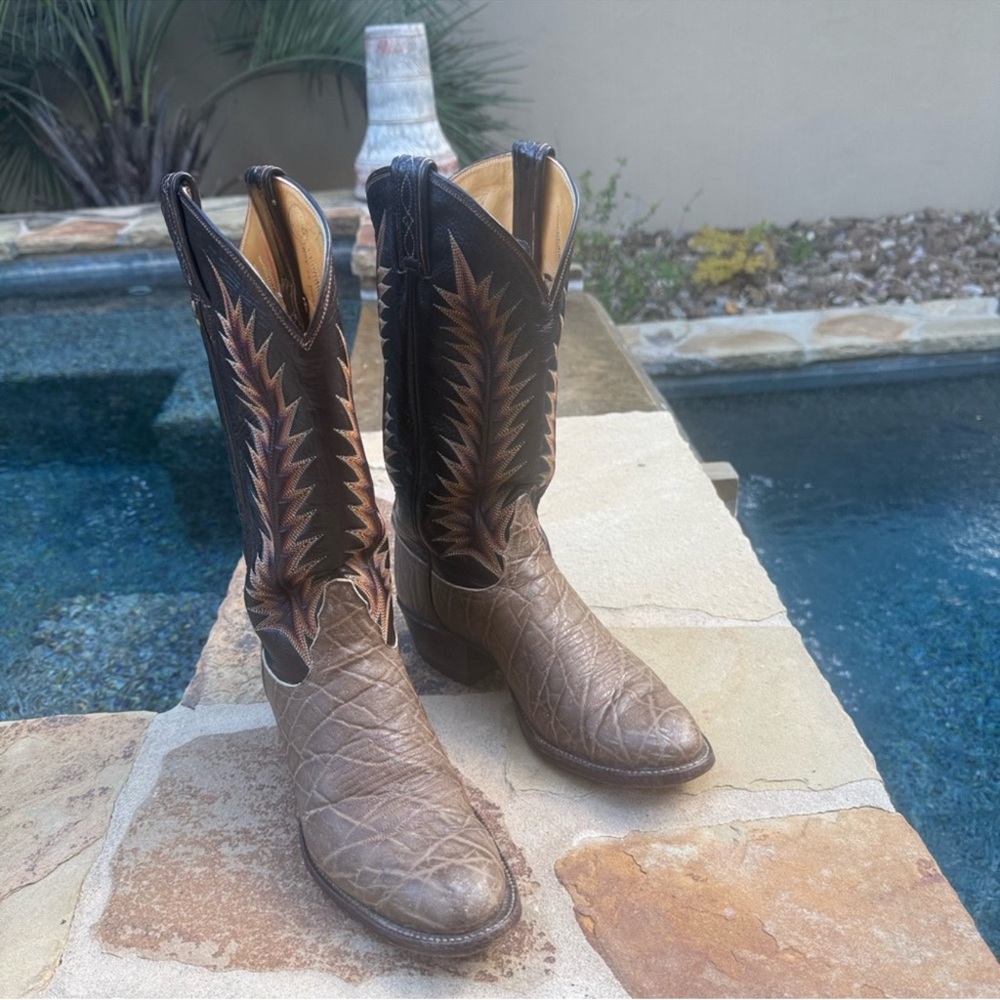 Tony Lama Vintage Western Men’s Cowboy‎ Boots | Men’s 7 D